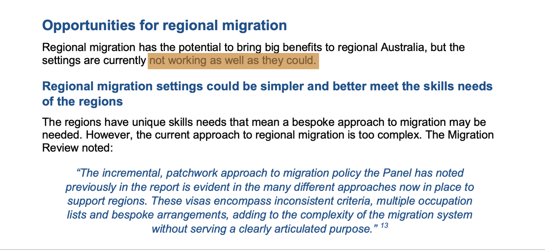 來源: Australian Department of Home Affairs（2024）, pp. 9.