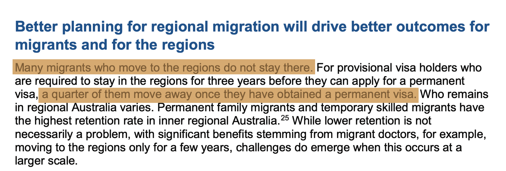 來源: Australian Department of Home Affairs（2024）, pp. 16.
